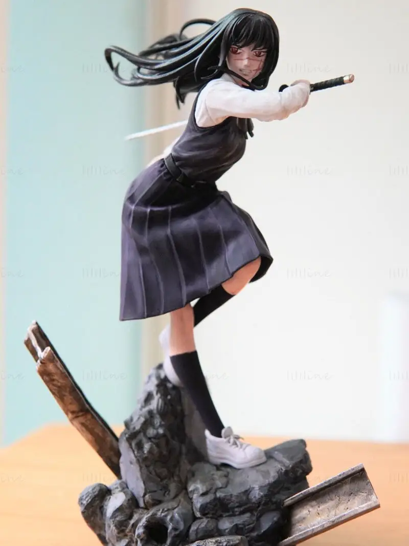 Asa Mitaka - Chainsaw Man 3D Print Model STL