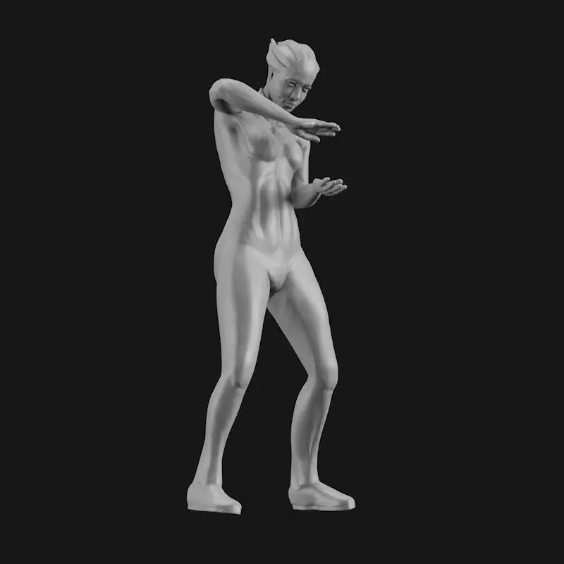 Soubor STL pro 3D tisk modelu Asari (Mass Effect)
