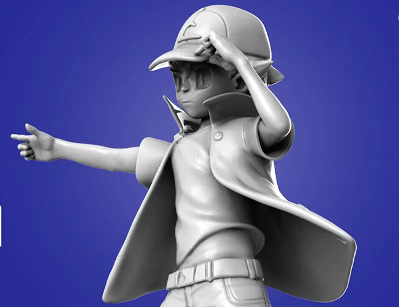 小智 宝可梦 3D 打印模型 STL 文件