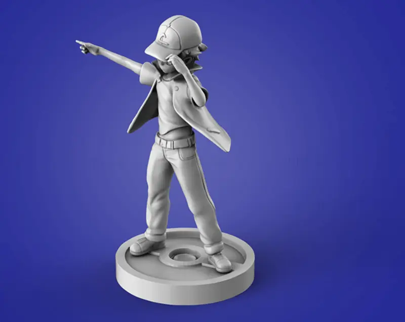 小智 宝可梦 3D 打印模型 STL 文件