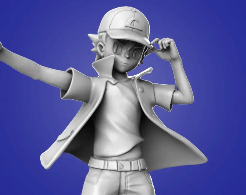小智 宝可梦 3D 打印模型 STL 文件