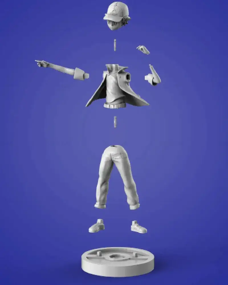 小智 宝可梦 3D 打印模型 STL 文件