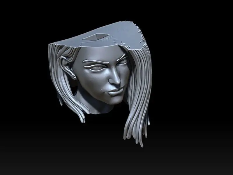 Ashe Overwatch 3D Model Baskıya Hazır