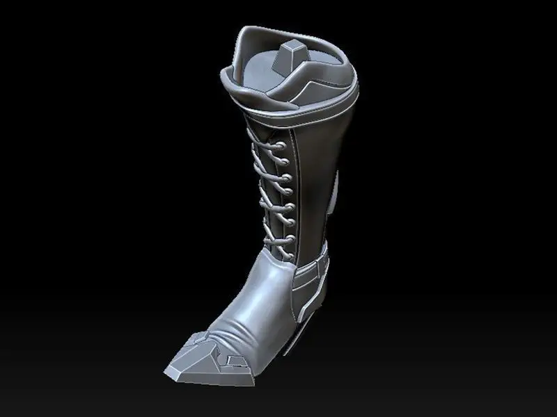 Ashe Overwatch 3D Model Baskıya Hazır
