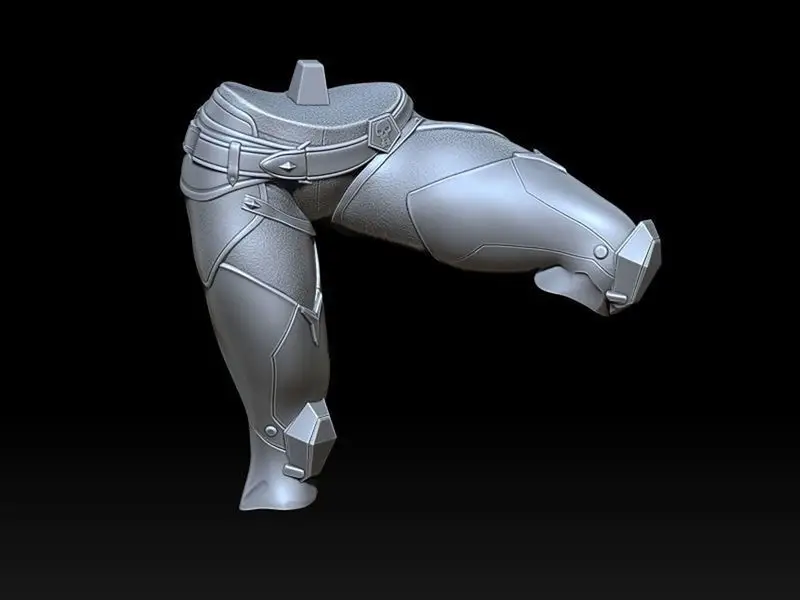 Ashe Overwatch 3D Model Baskıya Hazır