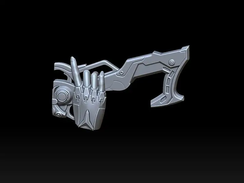 Ashe Overwatch 3D Model Baskıya Hazır