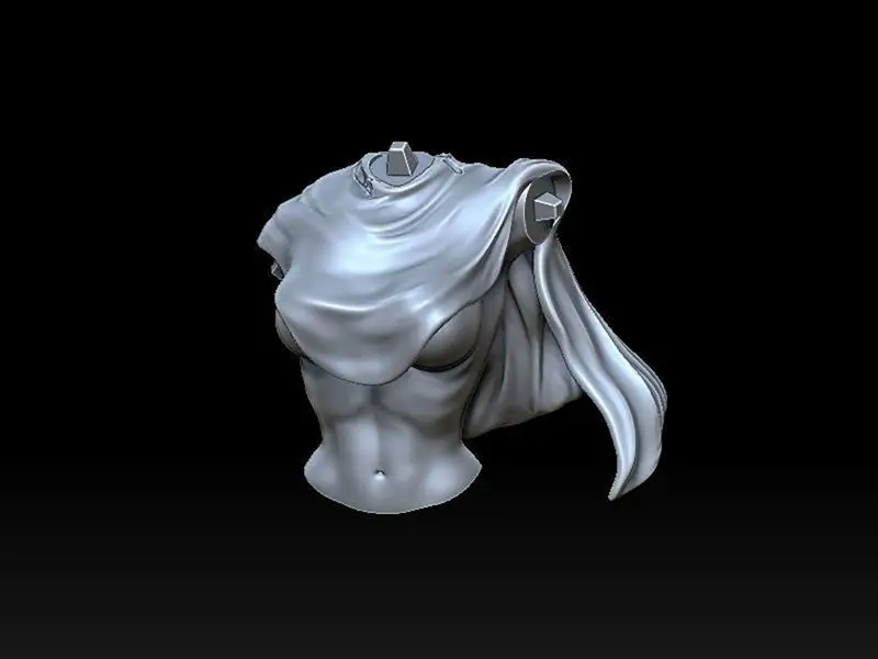 Ashe Overwatch 3D Model Baskıya Hazır