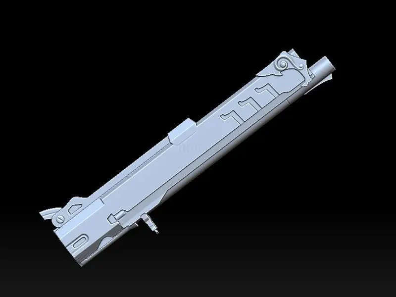 Ashe Overwatch 3D Model Baskıya Hazır
