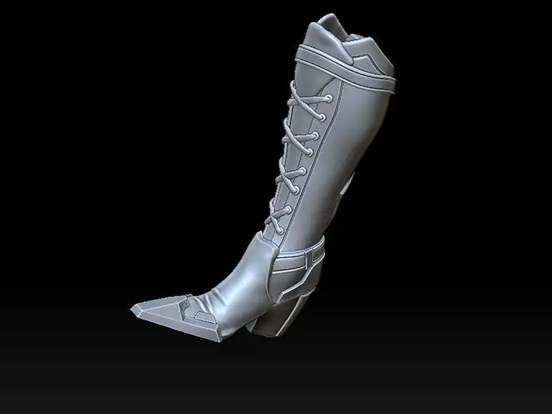 Ashe Overwatch 3D Model Baskıya Hazır