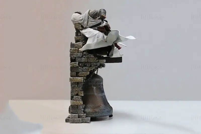 Assasins creed Renan 3D Figure Ready to Print STL