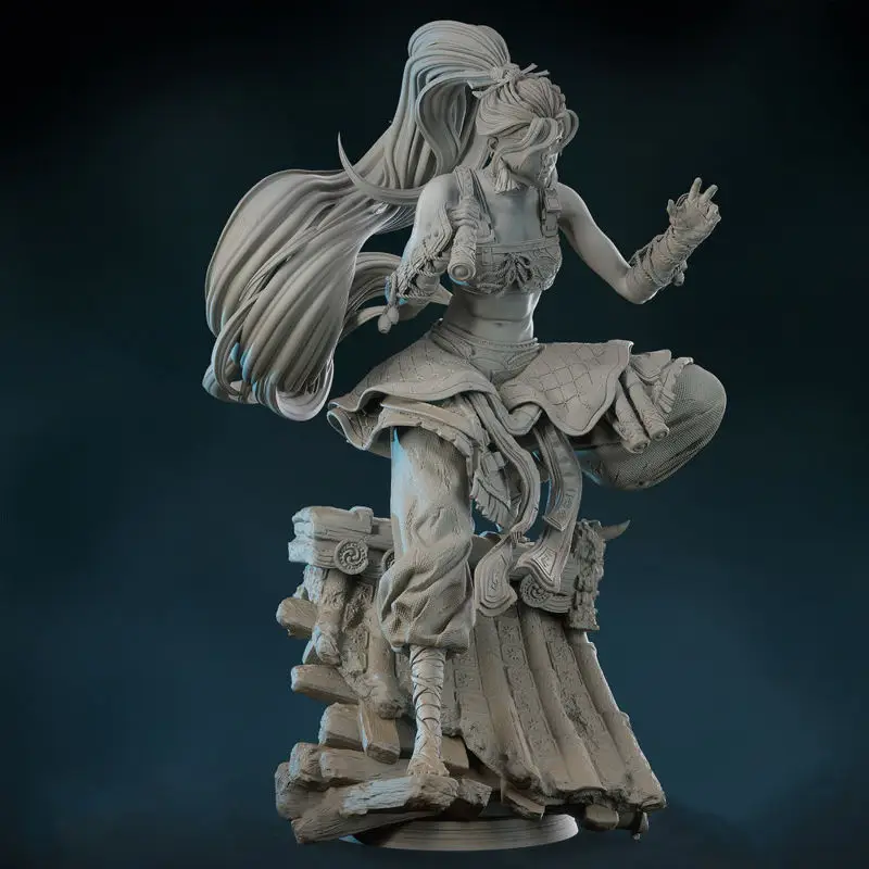 Assassin Figure 3D Print Model STL