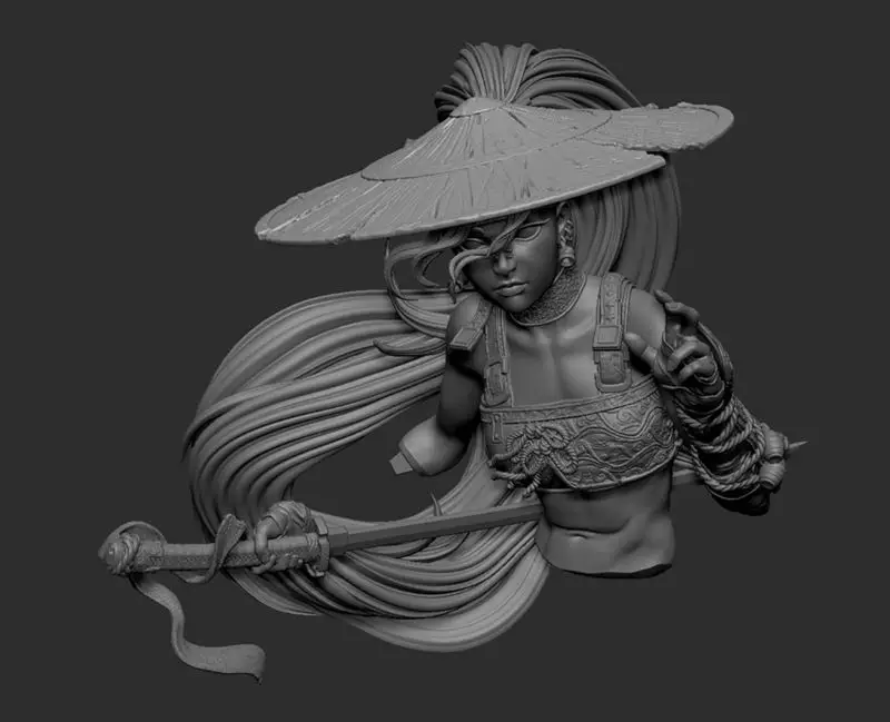 Assassin Figure 3D Print Model STL