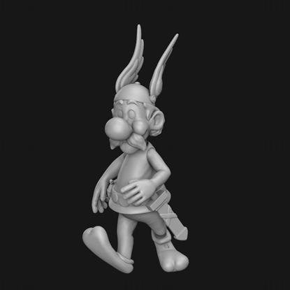 Asterix 3D-printmodel stl