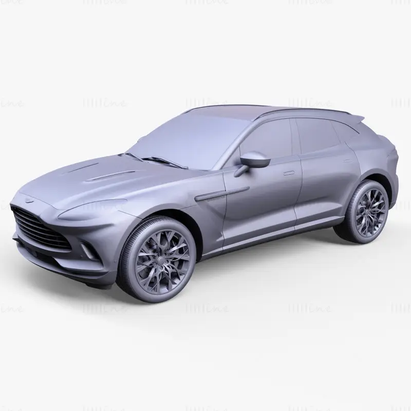 Aston Martin DBX Straight SIX 2022 3D Model