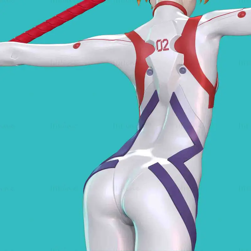 Asuka - Evangelion 3D Printing Model STL