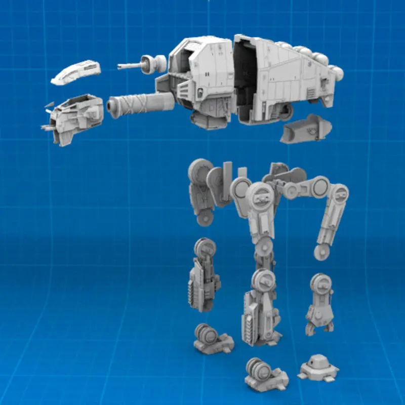 AT-M6 Walker 3D-printmodel STL