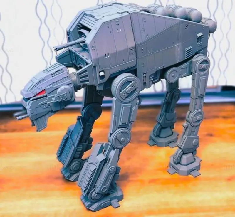 AT-M6 Walker 3D-utskriftsmodell STL