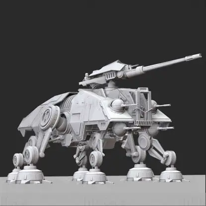 AT-TE ウォーカー - スターウォーズ 3D プリントモデル STL