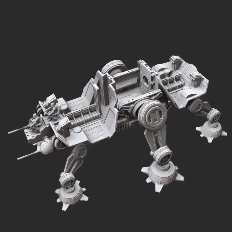 AT-TE ウォーカー - スターウォーズ 3D プリントモデル STL