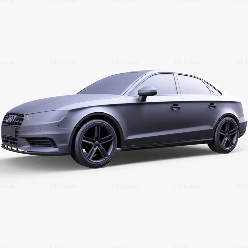 Audi A3 3D модел