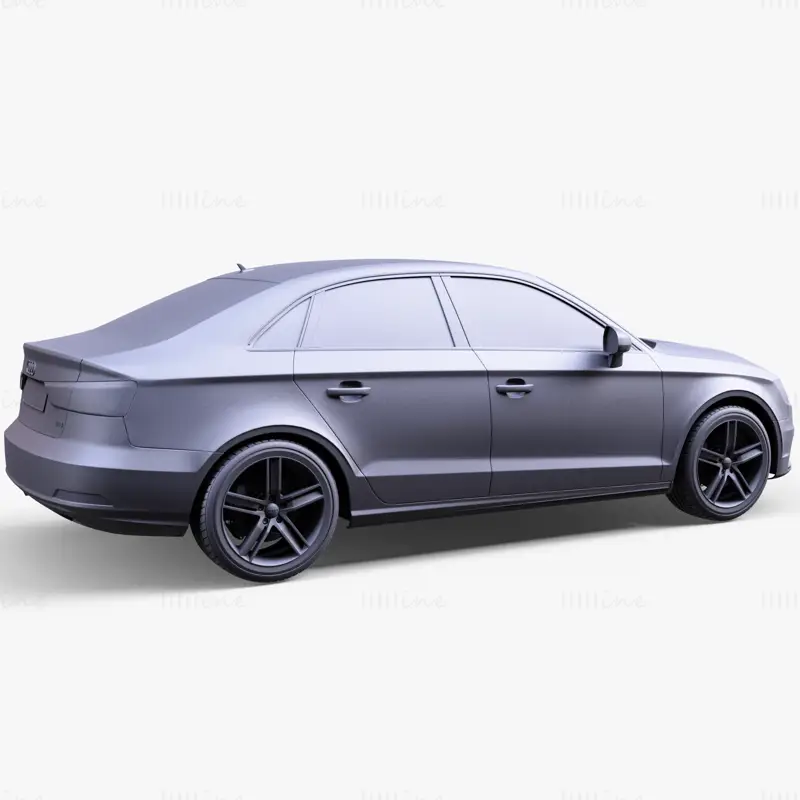 Audi A3 modèle 3D