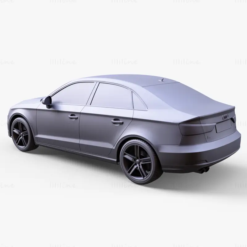 3D model Audi A3