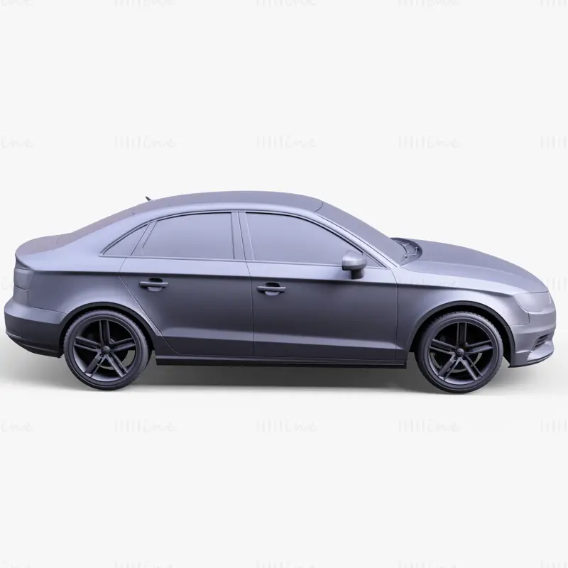 Audi A3 modèle 3D