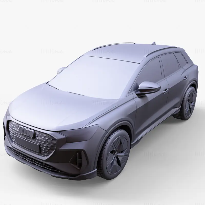 Audi Q4 SUV 3D Model