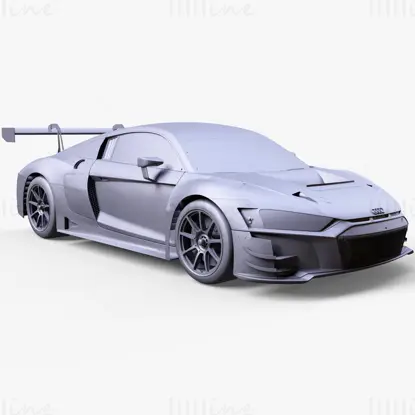 Audi R8 LMS GT3 3D Model