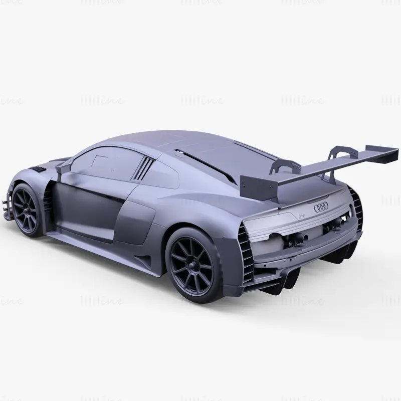 Audi R8 LMS GT3 modèle 3D