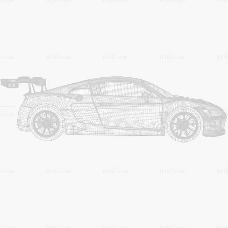 3D model Audi R8 LMS GT3