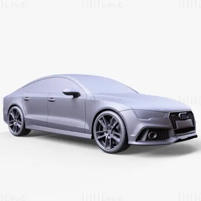 Audi RS 7 Sedan 3D model