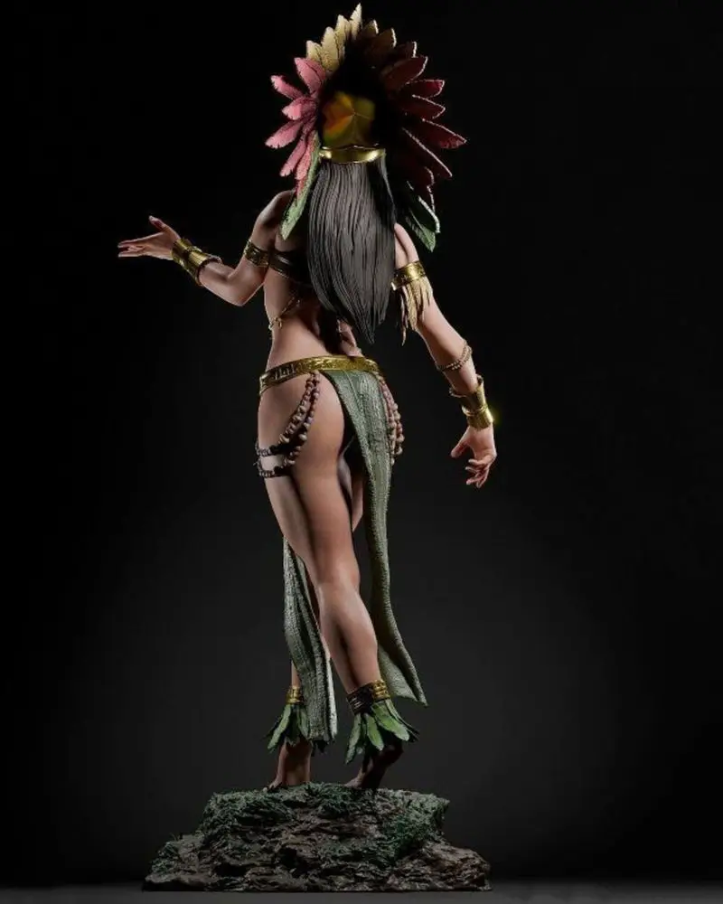 Aztec Godess 3D Print Model STL File