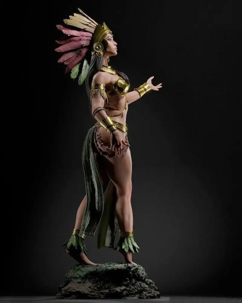 Aztec Godess 3D Print Model STL File