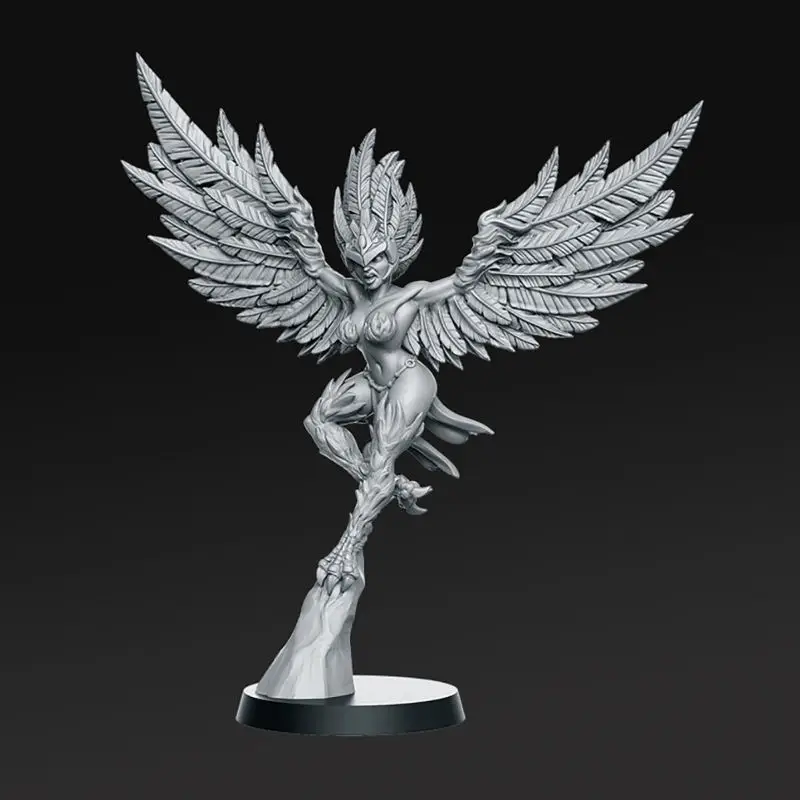 Miniatury Azzali Harpy Queen pro 3D tisk Model STL