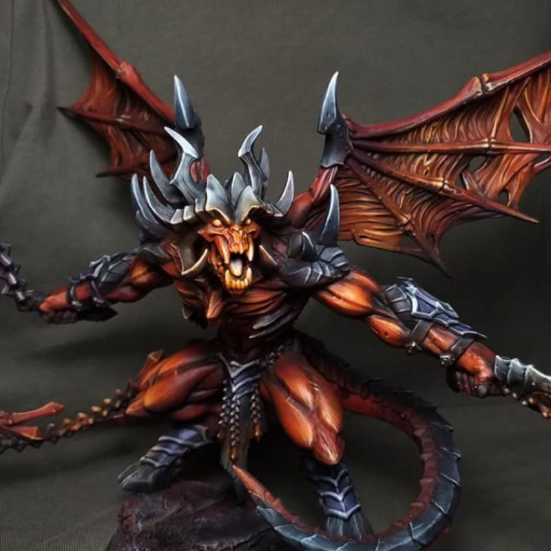 Baalzrodan de demonenkoning 3D-printmodel STL