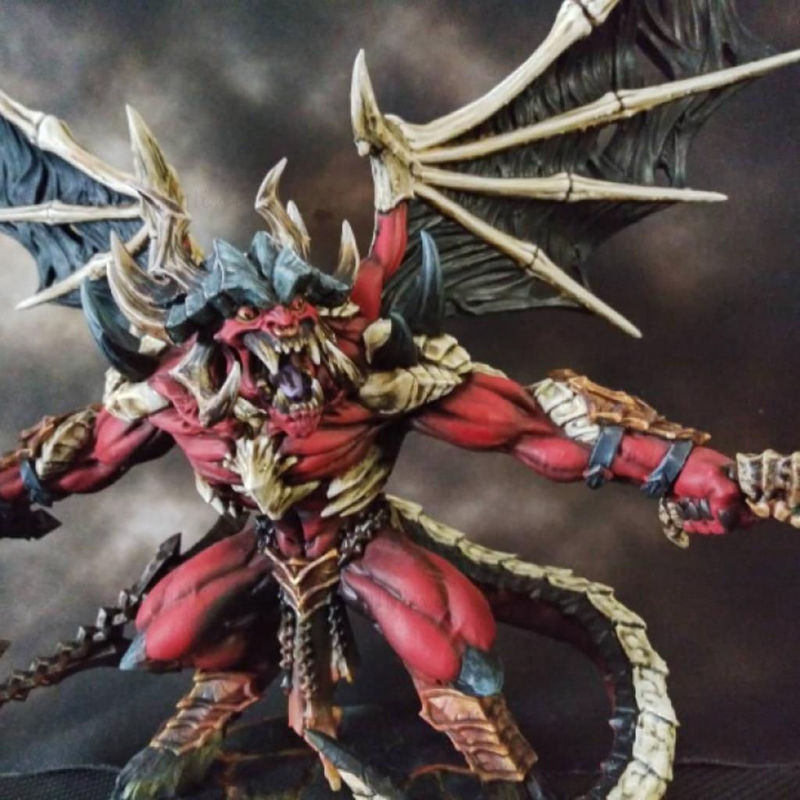 Baalzrodan el Rey Demonio Modelo de impresión 3D STL