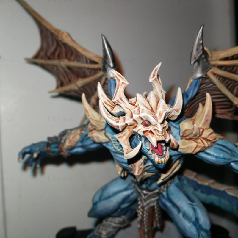 Baalzrodan el Rey Demonio Modelo de impresión 3D STL