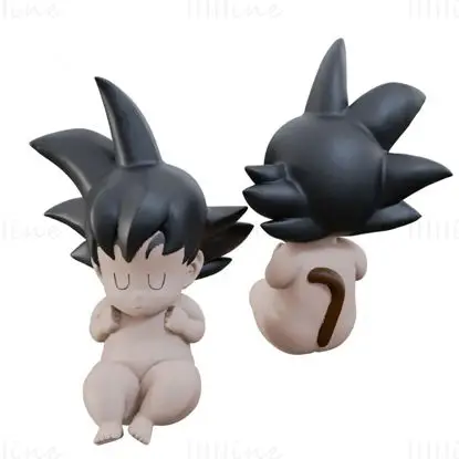Modello di stampa 3D di Baby Goku (file STL)
