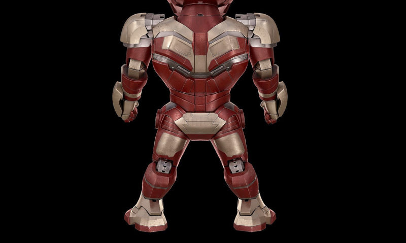 Baby Ironman 3D model připravený k tisku OBJ FBX STL