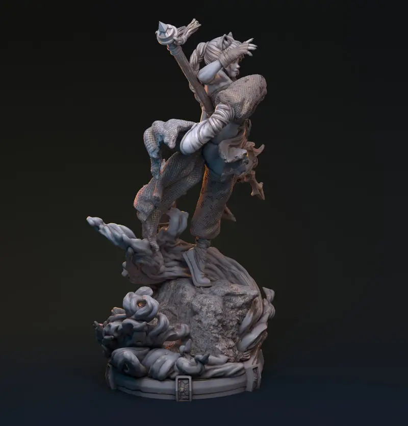 Bakaneko Catgirl 3D Print Model STL