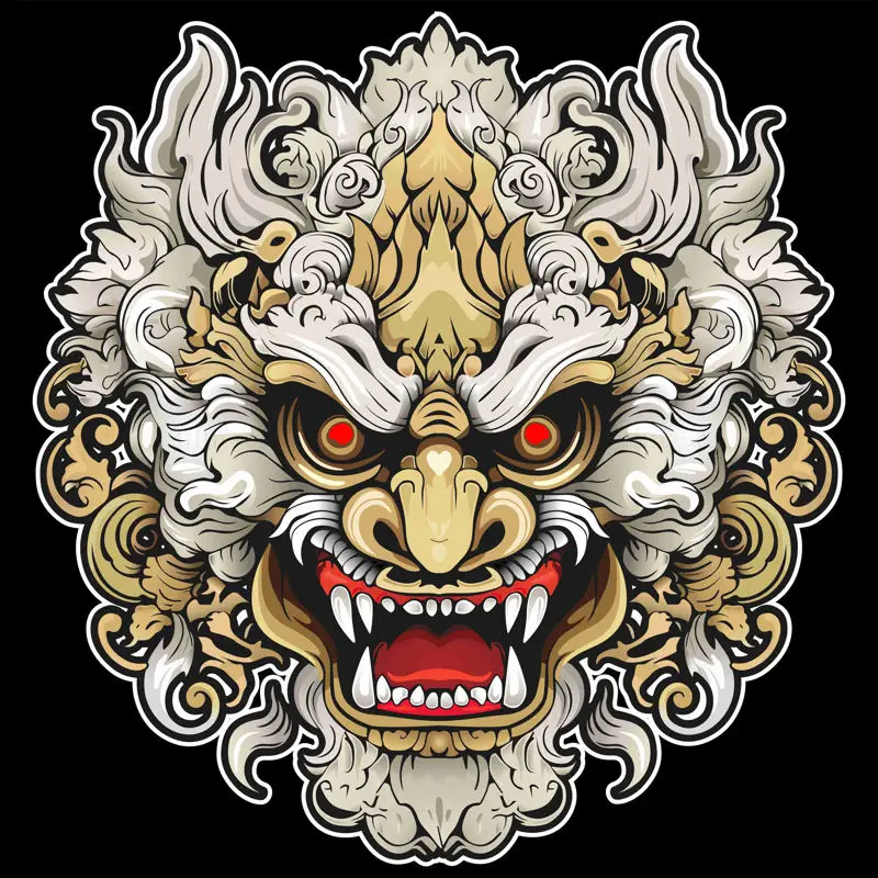 Vector de Barong balinés