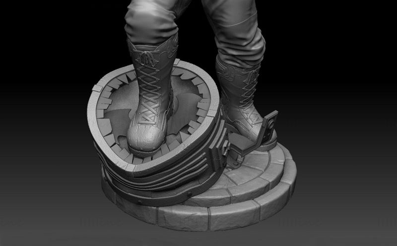 Estatuas de Bane Modelo de impresión 3D STL