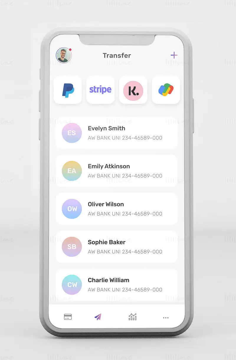 Banking App UI Figma Template