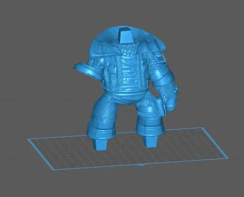 Barret Wallace (Little Big Planet) 3D-Druckmodell STL-Dateien