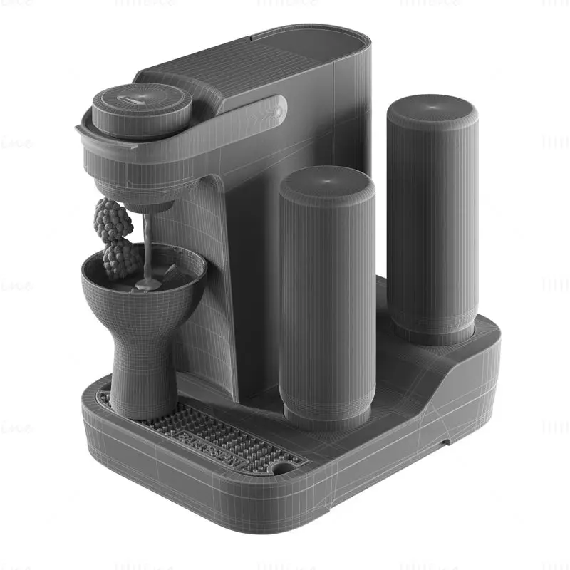 Bartesian Duet Cocktail Maker 3D-modell