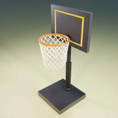 Basketballring 3D-Modell