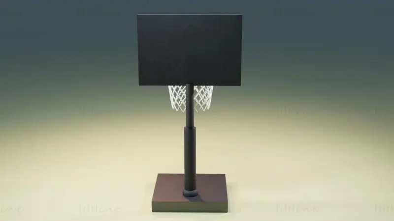 مدل سه بعدی حلقه بسکتبال