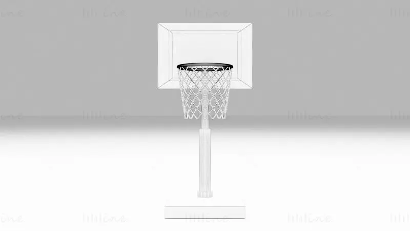 Баскетбольное кольцо 3D модель