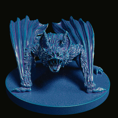 چاپ سه بعدی خفاش مدل STL